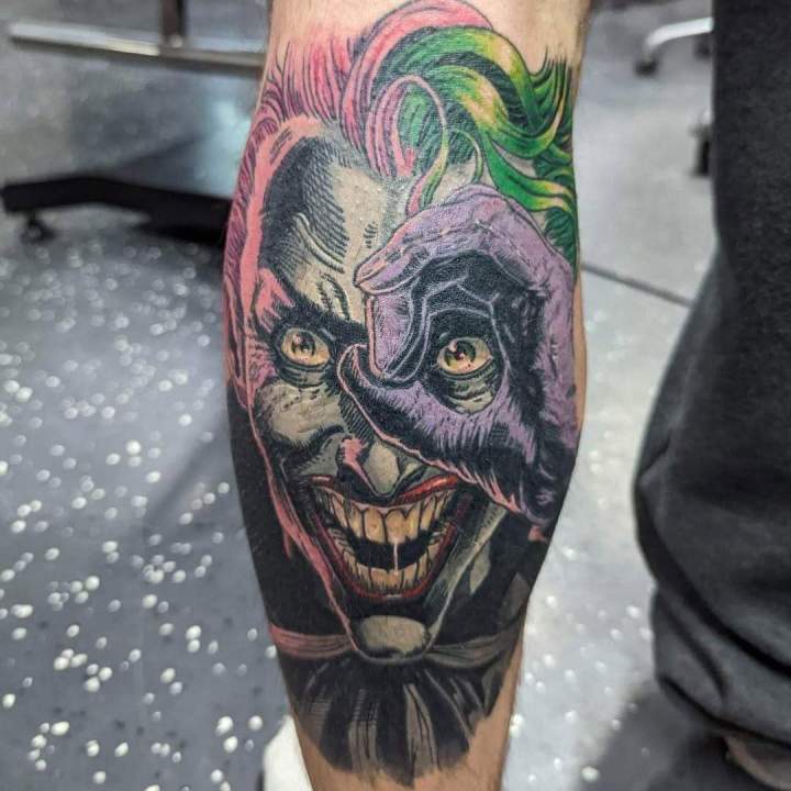 Tatouage Joker Joliette